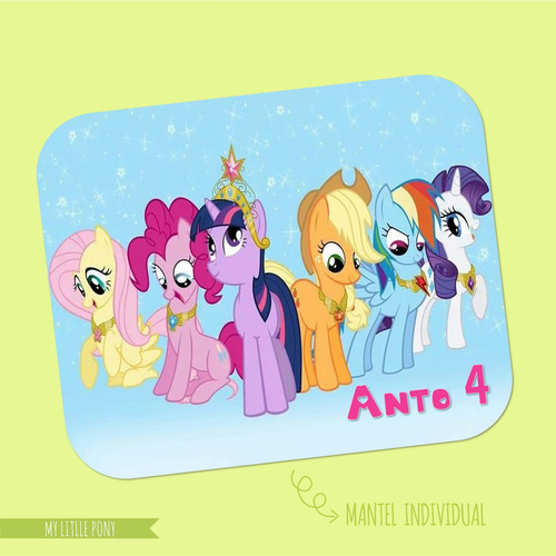 My Litlle Pony Kit Cumpleaños Imprimible Editable Candy Bar