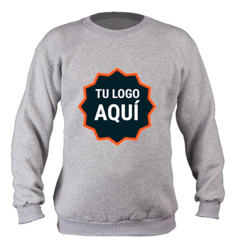 Buzo Blanco Premium Personalizado Logo Foto Frase Sublimado