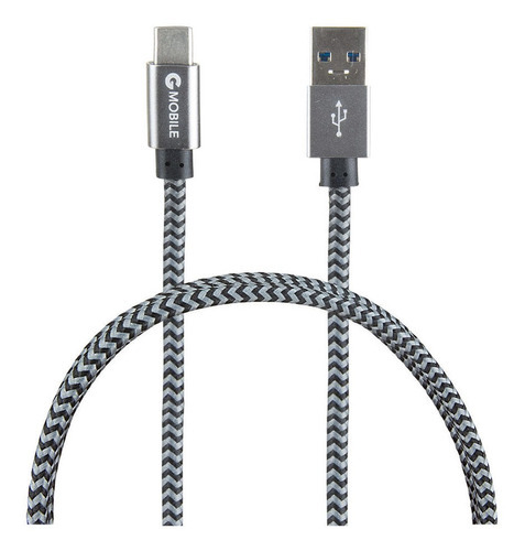 Cable Tipo C A Usb G Mobile 15w 1 M Gris