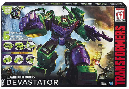 Tk0 Toy Transformers Combiner Wars Devastator Collection Pk