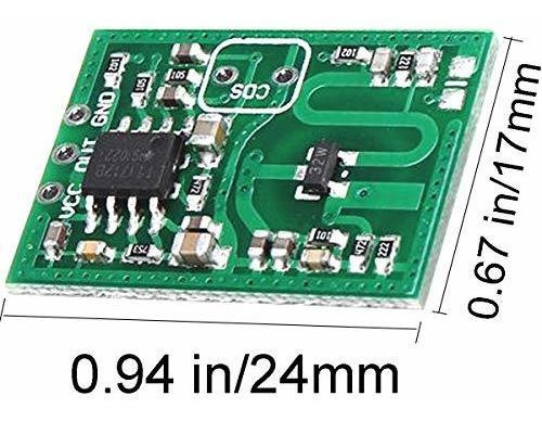 Unidad 5 Rcwl Microonda Sensor Radar Deteccion Distancia