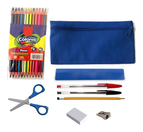 Kit Escolar Cartuchera #1 Incluye Utiles Escolare Fabricamos