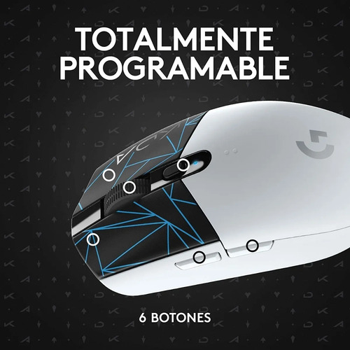 Mouse Gamer Inalámbrico Logitech G305 Hero Edición K/da Lol