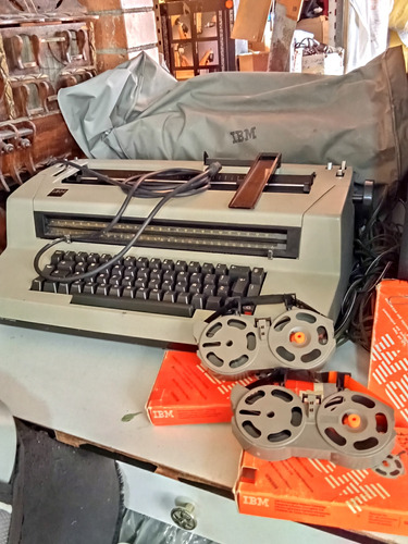 Maquina De Escribir Ibm Selectric Con Esfera Y Corrector