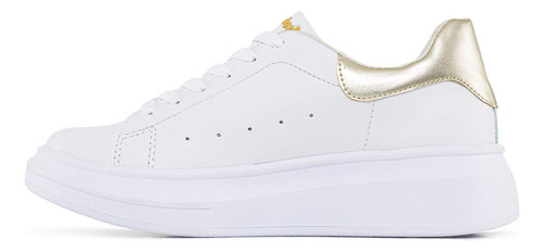 Imagen 4 de 8 de Tenis Ailen Blanco Para Mujer Croydon