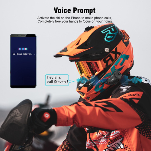 ¡ Intercomunicador Bluetooth Con Cámara Y Grabadora De
