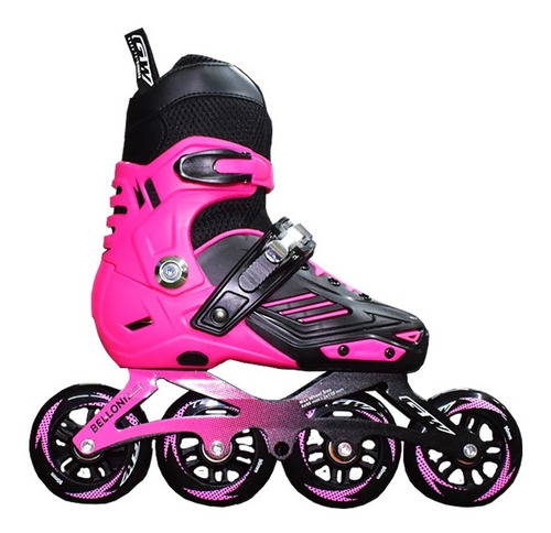 Patines Gw Belloni Plus Semi-profesional Ajustable Pink-rosa