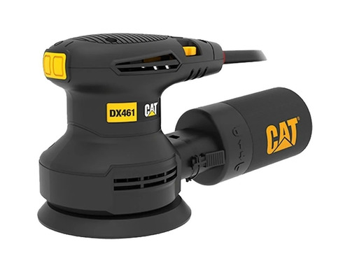 Imagen 2 de 2 de Lijadora roto orbital CAT DX461 negra y amarilla 50Hz/60Hz 400W 220V-240V