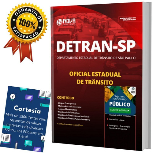 Apostila Detran Sp - Oficial Estadual De Trânsito