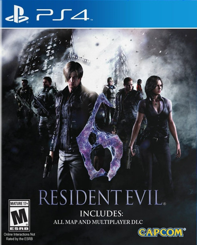 Resident Evil 6 ~ Videojuego Ps4 Español