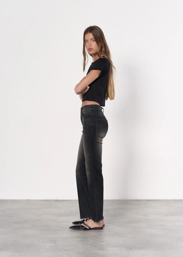 Pantalón Flare De Jean Elastizado - Grant