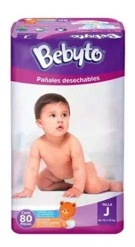 Toallitas húmedas Bebyto para bebé 1 paquete con 120 pzas