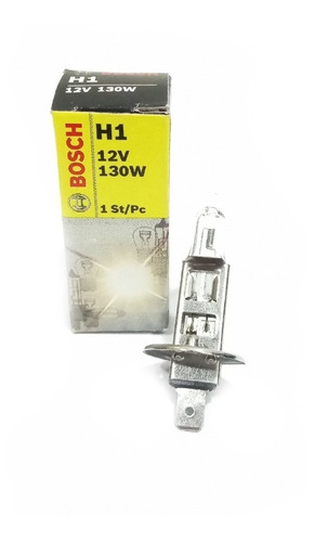 Bombillo Bosch H1 Halogeno 12v 130w Luz Amarilla 