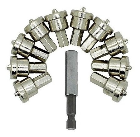 Autotoolhome 10pc Drywall Tornillo Bits Setter Dimpler