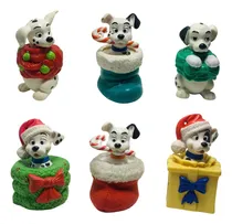 Comprar Muñecos 101 Dalmatas Disney Mcdonalds 1996 Navidad - Set X6