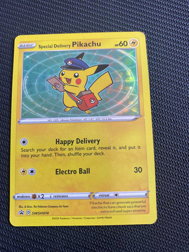 Juego De Carta Pokemon Alternativa Pikachu Delivery