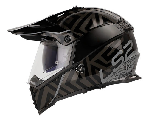 Casco Ls2 Mx436 Pioneer Evo Nomad Multipropósito Certificado