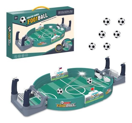 Fwefww Kit De Juegos De Mesa De Fútbol En Miniatura