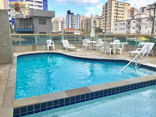 Imagem 1 de 15 de Apartamento Em Residencial Na Aviação 200 Metros Da Praia - 1508