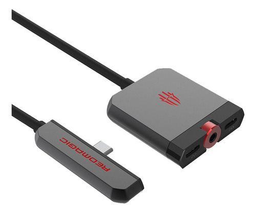 Dock Estación de Acoplamiento RedMagic – HDMI, Carga USB-C y Jack 3.5mm para Celulares Gamer