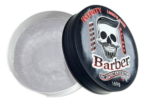 Kit Com 3 Pomadas Barber Infinity Incolor 160g