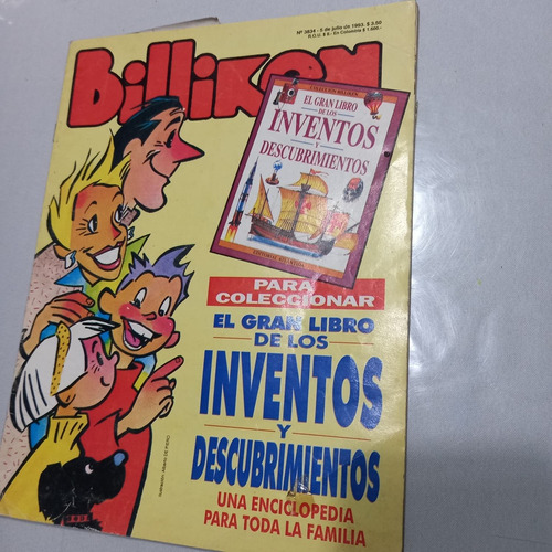 Billiken 3834 Publicidad Daniel El Travieso