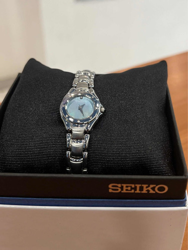 Reloj Seiko Dama Caratula Azul