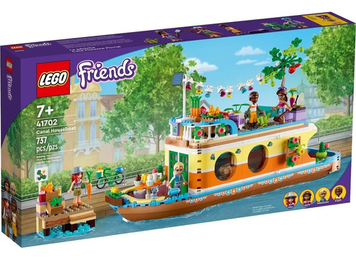Brinquedo Blocos De Montar Lego Friends Casa Barco 41702