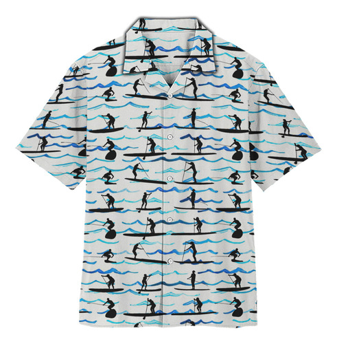 Camisa Surf Unisex Hawaiana Verano