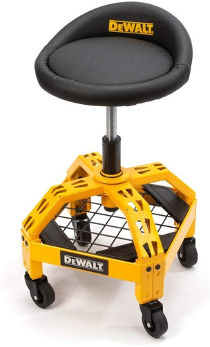 Dewalt Dxstah025 Taburete Acolchado Rodante Ajustable