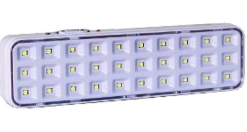 Combo 15 Luminária De Emergência 30 Led Recarregável Aprovado Bombeiros  Bivolt 110/220v Comercial Industrial Residencia