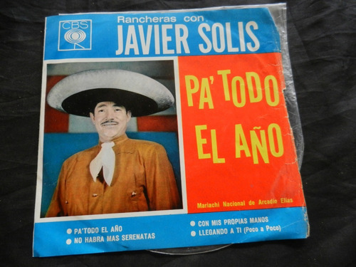 Javier Solis Lp 7 PuLG Rancheras Con Mexico Epc-308