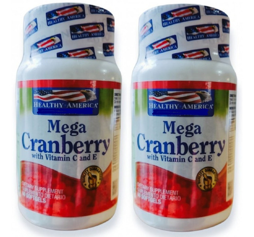 2 X Mega Cranberry Arandano 60u - Unidad a $63450