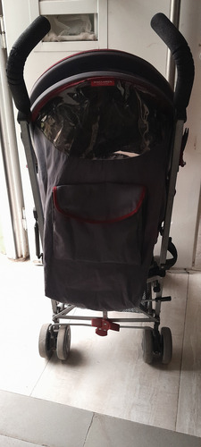 Cochecito Paraguitas Mclaren Quest Rojo Plata (Usado)