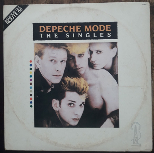 Lp Vinil (vg+) Depeche Mode The Singles Ed Br 1988 C/enc
