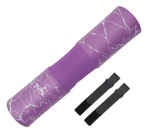 Iadumo Purple Barbell Pad, Squat Bar Pad, Hip Thrust Pad, Wo