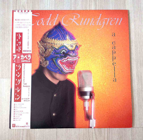 Vinilo Todd Rundgren - A Cappella (1ª Ed. Uk, 1985)