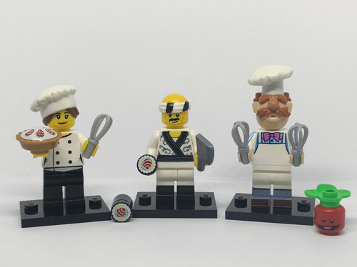 Lego Minifiguras: Lote Chefs.