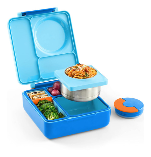 Omiebox Bento Box Para Niños - Fiambrera Aislada Con Termo A