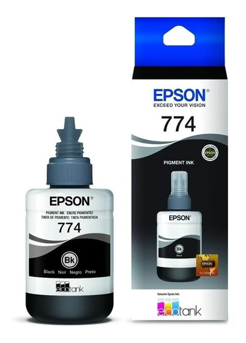 Tinta Epson 774 Original M100/m105/m200/m205/l606/l655/l656
