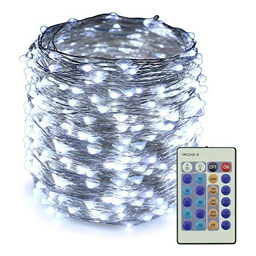 Luces De Cuerda Led Dimables De 165 Pies 500 Led Alambr...