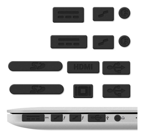 Protectores De Puerto Para Apple Macbook Pro 13   A1278