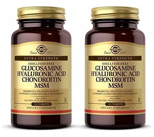 Solgar Glucosamina Acido Hialuronico Condroitina Msm 240 Tab