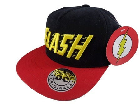 Gorra The Flash Logo 3d Dc Comics Original Licencia Oficial