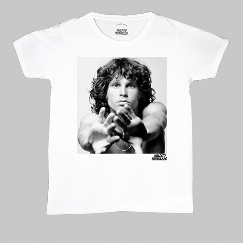 Jim Morrison Manos - Remera 100% Algodón