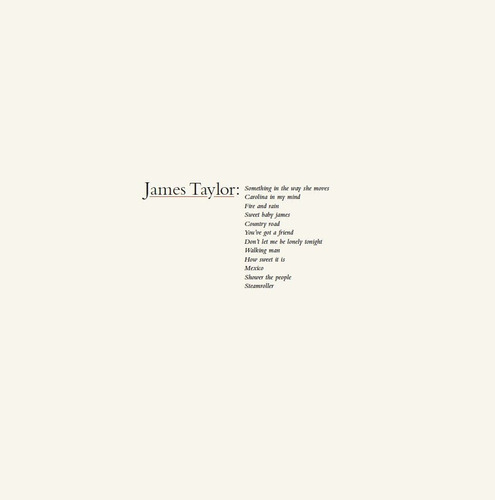 James Taylor - Greatest Hits - Vinilo Nuevo