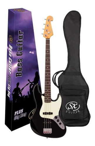 Bajo Electrico Sx Jazz Bass Sjb62 4 Cuerdas + Funda