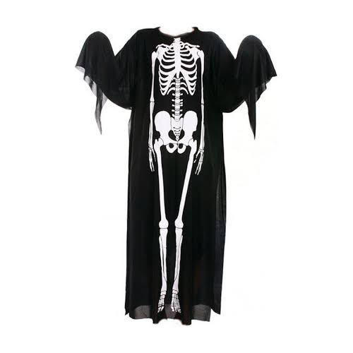 Disfraz Calavera Esqueleto Fantasma Halloween + Máscara