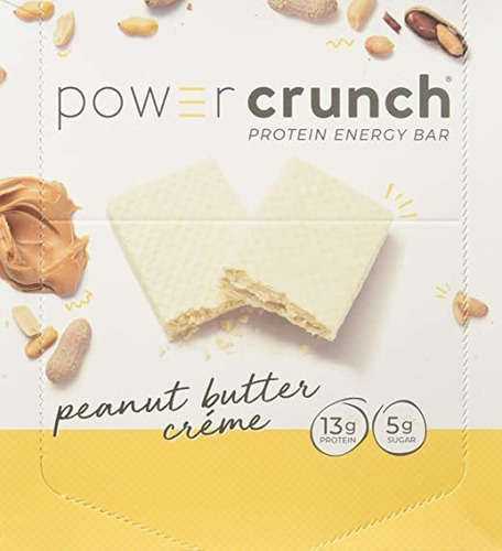 Poder Crunch Bar - Crema De Mantequilla De Maní