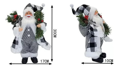 Q Mc Adornos Navideños De Papá Noel, Decoración Navideña,